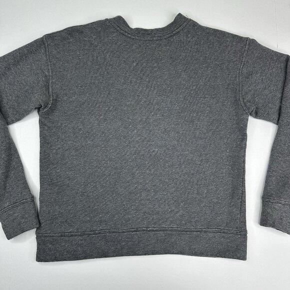 Mother Women's Charcoal Gray The Tie Up Easy Wash Activewear‎ Sweatshirt S/C39 - Picture 7 of 16